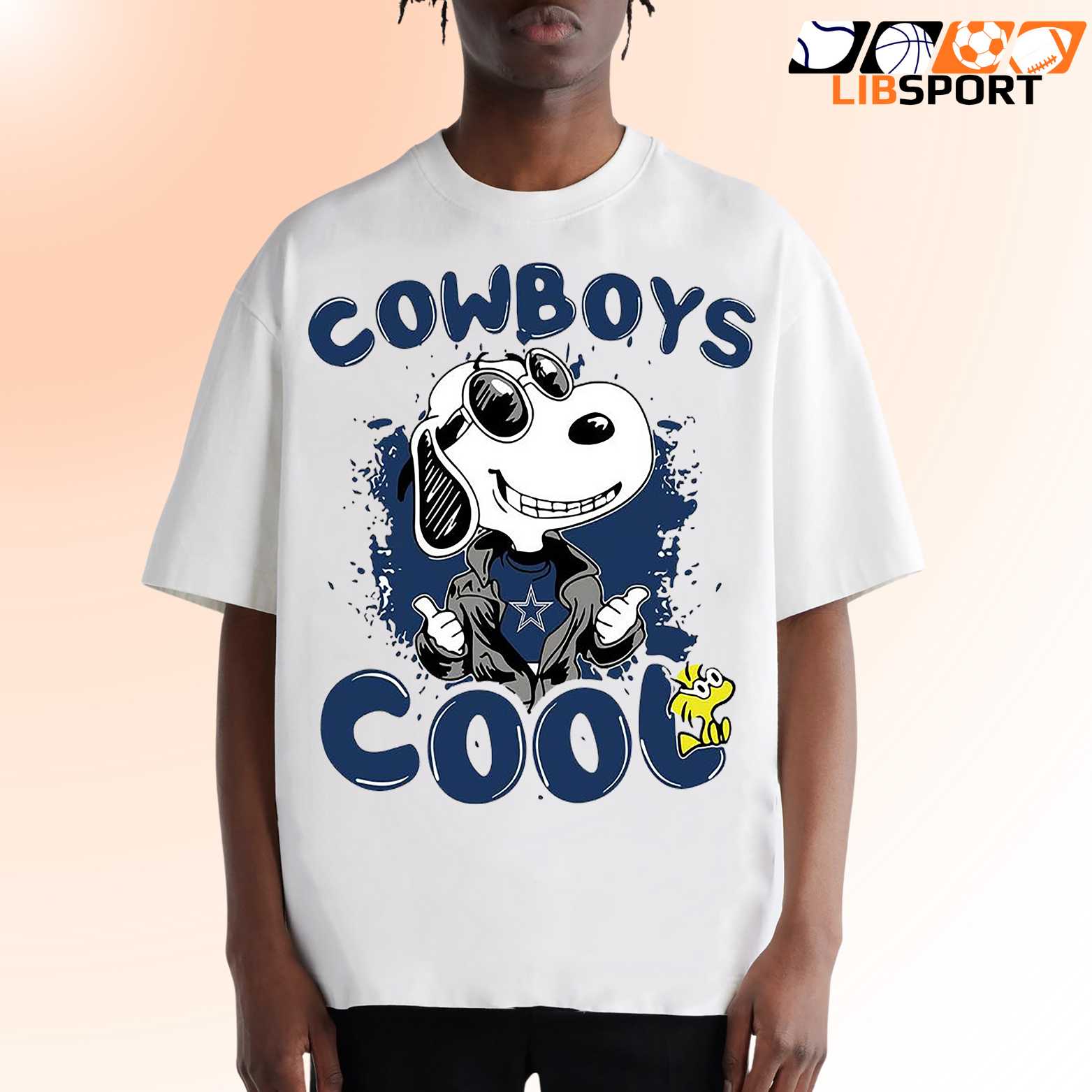Snoopy Cool Team Dallas Cowboys T-Shirt, Peanuts Nfl Fan Tee, Football Shirt